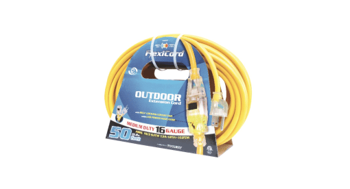 140018 EXTENSION CORD 15M SJTW 16/3 1-OUTLET