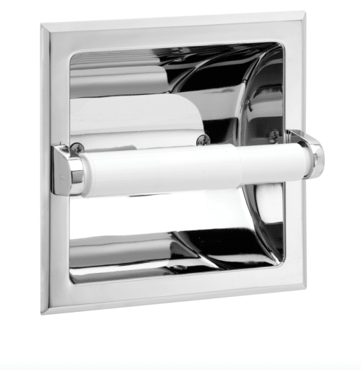 TAYMOR 02-D101S RECESSED PAPER HOLDER, CH (C26) POLISHED CHROME