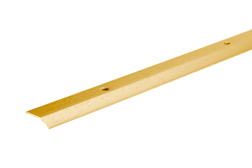 M-D PRO CM1196HGA12 ALUMINUM BEVEL BAR - RESIDENTIAL - HAMMERED GOLD ANODIZED (HGA) - 1 IN. (25 MM) X 12 FT. (3.7 M)