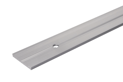 M-D PRO CM3196HSI12 ALUMINUM BEVEL BAR - COMMERCIAL - HAMMERED SILVER (HSI) - 2 IN. (51 MM) X 12 FT. (3.7 M)