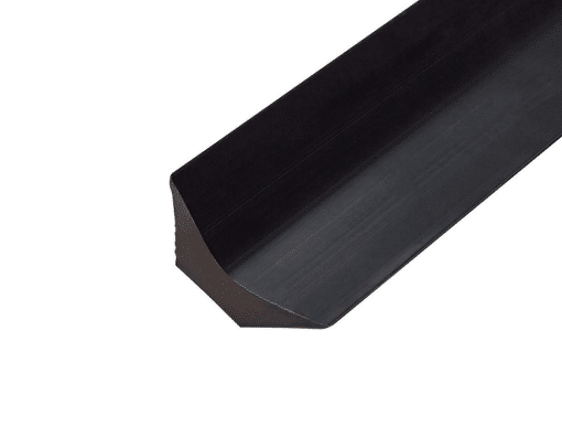 M-D PRO FPFL3010BLK12 7/8" (2.2 CM) FLEXIBLE VINYL FILLET STRIP - BLACK - (ST-040) - 7/8" (2.2 CM) R X 12 FT. (3.7 M) L