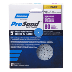NORTON ProSand - Hook & Sand 5'' Multi-Air Cyclonic P80C