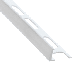 PROVA CM2149SCA08 FLAT TILE EDGE - SATIN CLEAR ANODIZED (SCA) - 1/4 IN. (6.5 MM) X 8 FT.