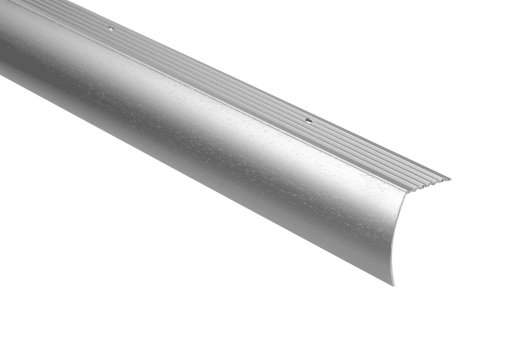 M-D PRO CM2193HSI12 ALUMINUM DROP STAIR NOSING - HAMMERED SILVER (HSI) - 1-7/8 IN. (47.5 MM) X 12 FT. (3.7 M)