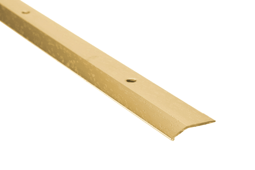 M-D PRO CM1196HGA12 ALUMINUM BEVEL BAR - RESIDENTIAL - HAMMERED GOLD ANODIZED (HGA) - 1 IN. (25 MM) X 12 FT. (3.7 M)