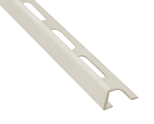 PROVA FPCT1085BON08 VINYL TILE EDGE - BONE - 1/2 IN. (12.5 MM) X 8 FT.