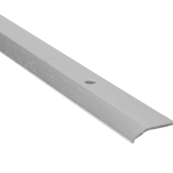 M-D PRO CM1196HSI12 ALUMINUM BEVEL BAR - RESIDENTIAL - HAMMERED SILVER (HSI) - 1 IN. (25 MM) X 12 FT. (3.7 M)