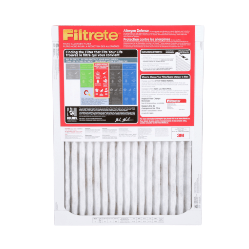 Filtrete Allergen Defense Micro Allergen Filter, MPR 1000, 15 in x 20 in x 1 in