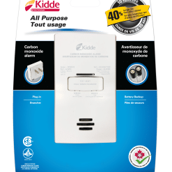 KIDDE 900-0263CO-CA Plug In Carbon Monoxide Alarm, Battery Backup