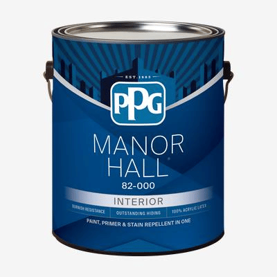 PPG Manor Hall Interior Semi-Gloss, White & Pastel Base (SO)