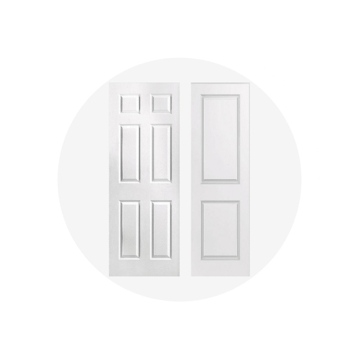 white door slab