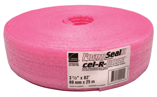 OWENS CORNING PROPINK COMFORTSEAL SILL GASKET 3 1/2IN X 82FT