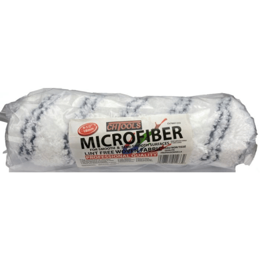 PAINT ROLLER REFILL MICROFIBER 9 1/2IN PVC CORE 3/8IN