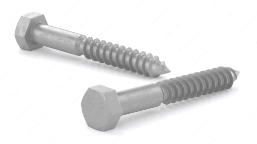 RELIABLE HLHDG5165CT 5/16X5 HEX HEAD LAG SCREW HOT DIP GALVANIZED 50 PCS