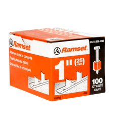 RAMSET 1" DRIVE PIN (100-PACK)