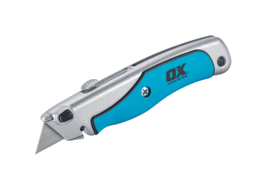 OX TOOLS OX-P220801 Pro Soft Grip Utility Knife