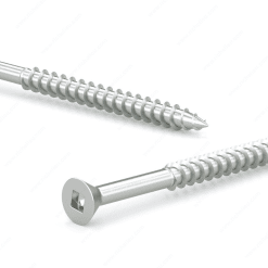 RELIABLE FKWZ83VP 8X3 FLAT HEAD SOCKET WOOD SCREW ZINC 100 PCS