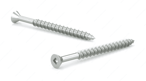 RELIABLE FKNPZ82MR 8X2 ZINC-PLATED WOOD SCREW FLAT HEAD PARTICLE 10 PCS