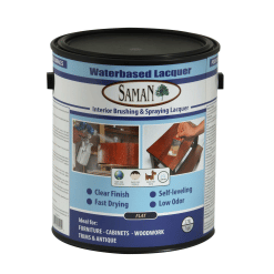 SAMAN Water based Semi-Gloss Lacquer 946ml SCL-051-1L