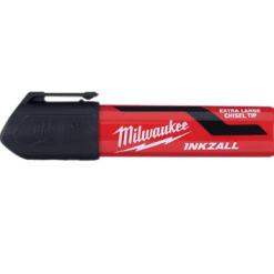 MILWAUKEE 48-22-3260 INKZALL XL CHISEL TIP BLACK MARKER