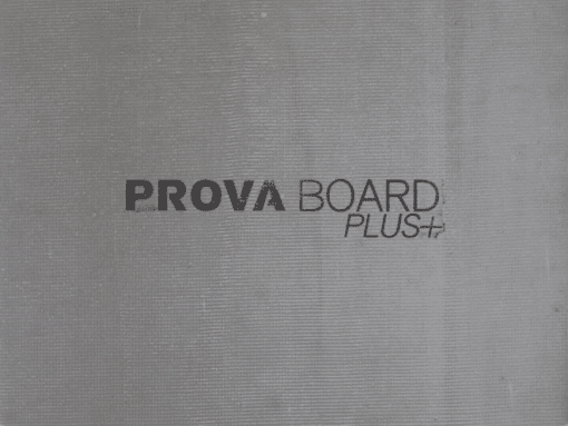 PROVA PVBP48X96X05 PROVA BOARD® PLUS - WATERPROOFING TILE BACKER 48 IN. X 96 IN. X 1/2 IN. (122 CM X 244 CM X 12.5 MM)