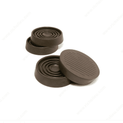 MADICO F31824 CUP 3'' ROUND RUBBER BROWN