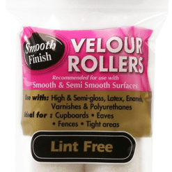 BENNETT 2X4 VELOUR, 2 Pack 4'' Velour Roller