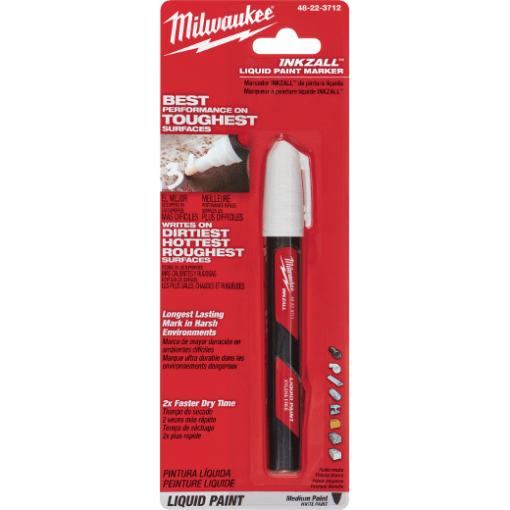 MILWAUKEE 48-22-3712 1PK WHT PAINT MRKR