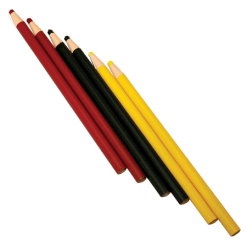 KRAFT ST157 TILE MARKERS (BLACK, RED, AND YELLOW) (6)