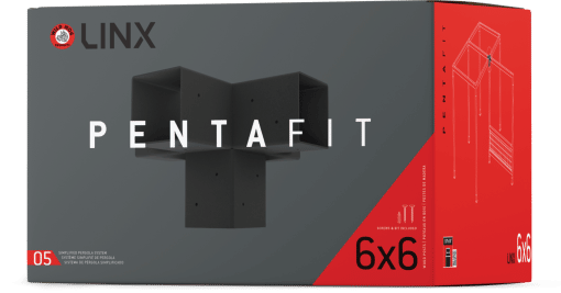 LINX  LX019 PENTAFIT 6X6 SIMPLIFIED PERGOLA SYSTEM