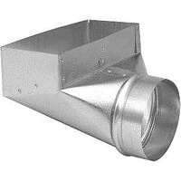 IMPERIAL GV0626 GALVANIZED ANGLE BOOT - 4-IN X 10-IN X 6-IN - STEEL