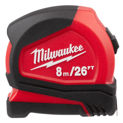 MILWAUKEE 48-22-6626 8M/26FT COMPACT TAPE MEASURE