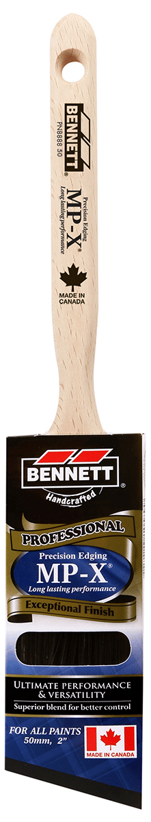 BENNETT PN 8888 50 Pro Poly/Nylon Angular Brush 2''