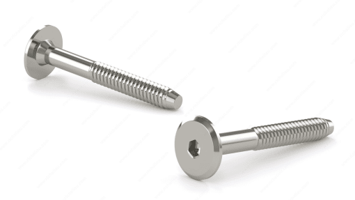 RELIABLE JCBN1435MR 1/4-20X35MM HEXAGON SCREW NICKEL 4 PCS