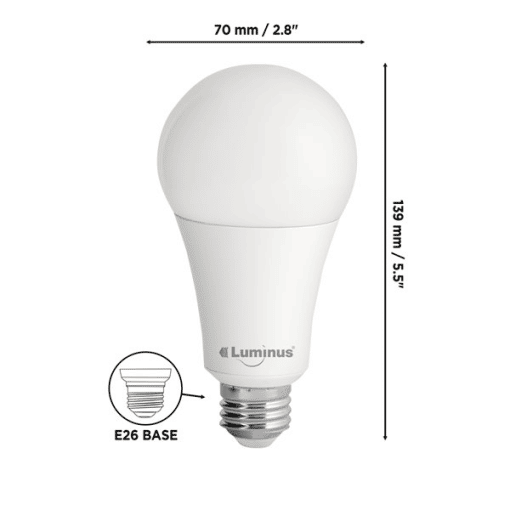 LUMINUS PLYC1422 LED 20W A21 2700K 1/PK X 6/CASE