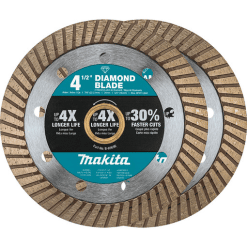 MAKITA 4-1/2'' DMND BLADE TURBO 2SE