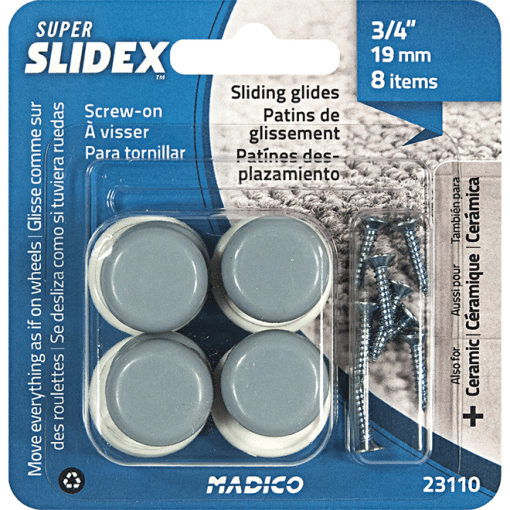 MADICO 23110 SUPER SLIDEX 3/4Â€ + WHITE DISC