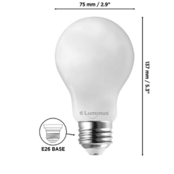 LUMINUS PLF1415W LED 15W A21 FILAMENT CLEAR 5000K 1/PK X 6/CASE (D)