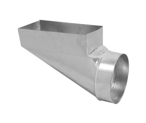 IMPERIAL GV0658 GALVANIZED END BOOT - 4-IN X 10-IN X 5-IN - STEEL