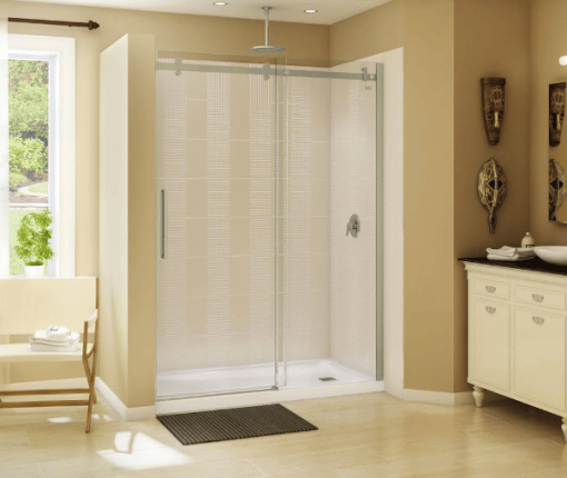 MAAX OLYMPIA 60L X 32W X 3H RECTANGULAR RIGHT-DRAIN SHOWER BASE IN WHITE ACRYLIC