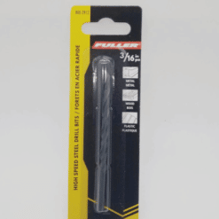 FULLER 800-2912 3/16'' HSS Twist Drill Bit