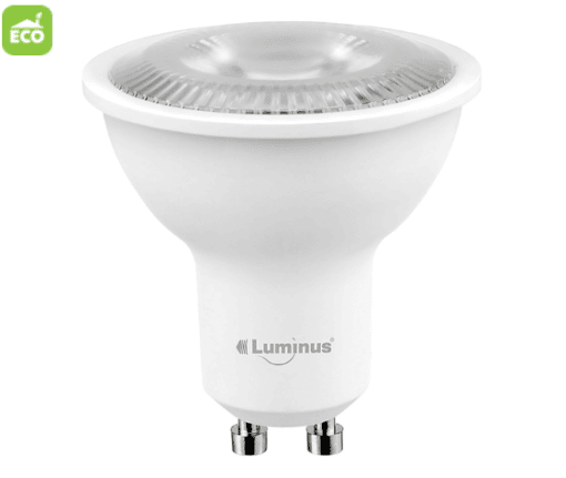 LUMINUS PLYC24336 LED 7W GU10 3000K 6/PK x 6/CASE