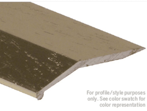 M-D PRO CM2196DOK12 ALUMINUM BEVEL BAR - RESIDENTIAL - METAL DÉCOR DARK OAK (DOK) - 1-1/2 IN. (38 MM) X 12 FT. (3.7 M)