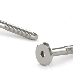 RELIABLE JCBN1460MR 1/4-20X60MM HEXAGON SCREW NICKEL 4 PCS