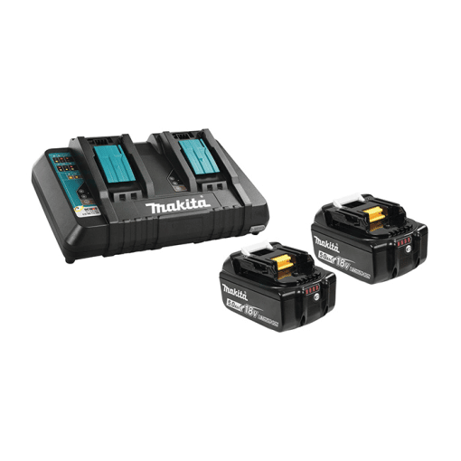 MAKITA Y-00359 CHARGER BATTERY STARTER KIT (DC18RD + 2PC X BL1850B)