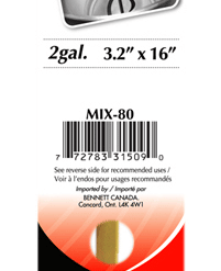 BENNETT MIX 80 Paint Mixer 3 1/4'' x 17''