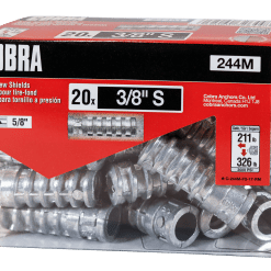 COBRA 367R DRILLER TOGGLE 1/4''X3'' (4) (SO)