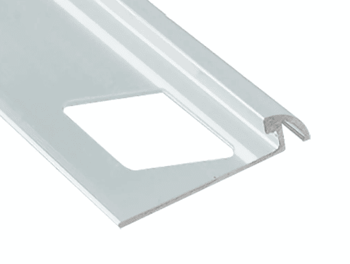 PROVA CM2249BCL08 ROUND TILE EDGE - BRIGHT CLEAR (BCL) - 1/4 IN. (6.5 MM) X 8 FT.