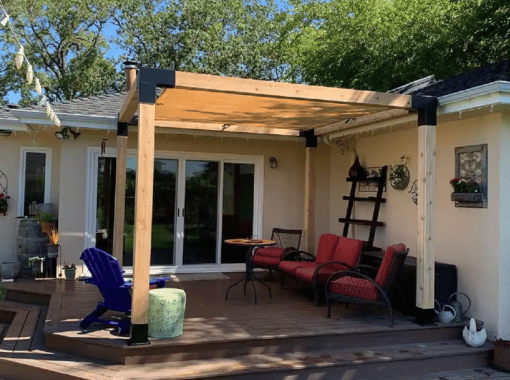 LINX LX021 45 2PK 6X6 SIMPLIFIED PERGOLA SYSTEM