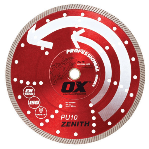 OX TOOLS OX-PU10-7 PRO SERIES 7'' DIAMOND BLADE